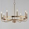 Maxim Lighting Frankie 8-Light Chandelier, Heritage 14498HR - alternate 2